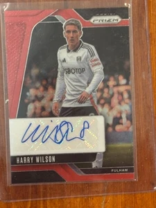 2024-25 Prizm Premier League EPL Harry Wilson Red Prizm Auto - Bild 1 von 1