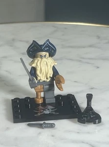 Lego Davy Jones Custom Printed Minifigure Pirates Of The Caribbean - Picture 1 of 3