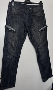 Pantalones de mezclilla AIRWALK azul oscuro talla 32 cintura 32 pierna - Imagen 1 de 8
