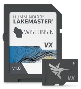 Humminbird 601010-1 LakeMaster - Wisconsin V1 - Picture 1 of 3