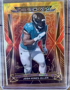 2024 Obsidian JOSH HINES-ALLEN FOTL /4 Jacksonville Jaguars #90 - Bild 1 von 2