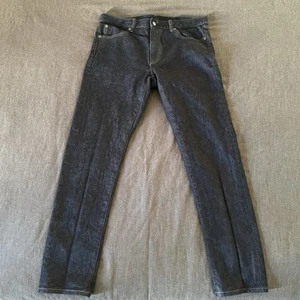 UNIQLO Japanese Denim Straight Legged Jeans Size 34x32 - Picture 1 of 11