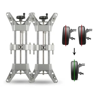 High Precision 11'' to 25'' Rim 2pcs Wheel Alignment Rack Rim Clamp Mount - Imagen 1 de 13