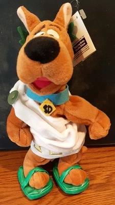 Bolsa de frijoles exclusiva Roman Scooby-Doo 1998 de Las Vegas.  Tienda Warner Brothers Foto 1 de 4