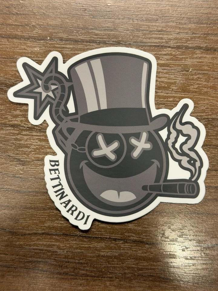 Bettinardi Black Friday Bomb NUEVA Pegatina RARA Foto 1 de 1