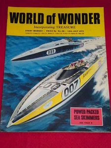 WORLD OF WONDER # 68 - SEA SKIMMERS - July 10 1971 - Picture 1 of 1