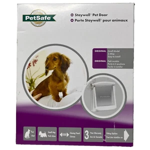 PetSafe Staywell Dog Cat Pet Door Flap Small White 2 Way - Picture 1 of 9