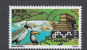 EDICIÓN TURÍSTICA $10.00 CHIAPAS, AVES SC#2141A Papel #4 CV$ (T92)* - Imagen 1 de 1