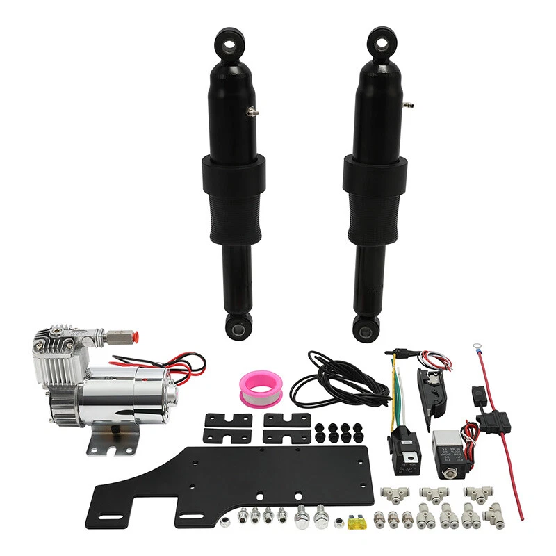 Kit de suspensión neumática trasera apto para Harley Electra Street Glide FLHX 1994-2024 Foto 1 de 4