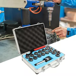 MT3 Schaft ER32 Spannzangenfutter Set mit 18 Spannzangen und Tragetasche - Bild 1 von 23