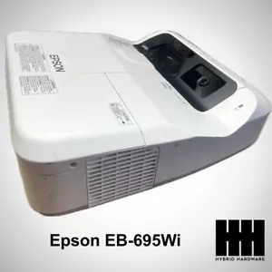 Epson PowerLite EB-695Wi WXGA 3LCD Ultra Short Throw Projector 2519Hrs - Bild 1 von 2