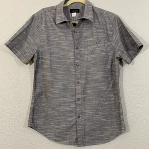 Structure Short Sleeve Slim Fit Button Up Shirt size M - Picture 1 of 5