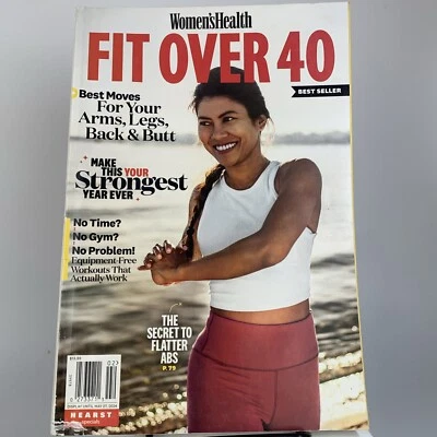 Women's Health Magazine FIT OVER 40 Make This Your Strongest Year 2024 New* Foto 1 de 2