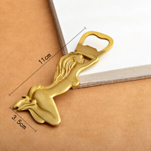 Sexy Beauty Beer Opener Real Brass Personality And Creativity Bottle Opener -KN
