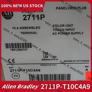 2711P-T10C4A9 Allen Bradley PanelView Plus 1000 AB 2711P-T10C4A9 Touch US New - Picture 1 of 5