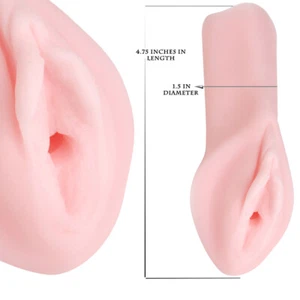 Soft Male Masturbator Realistic Pocket Pussy Stroker Male Masturbation Sex Toys - Picture 1 of 4