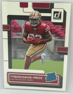 Tyrion Davis-Preis bewertete Rookie-Karte (RC) 2022 Panini Donruss Fußball Nr. 326 - Bild 1 von 2