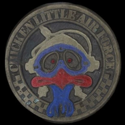 Bronce Pollo Pequeño Sensor Semana Eglin Fuerza Aérea Base Florida De Colección Hebilla de Cinturón Foto 1 de 2