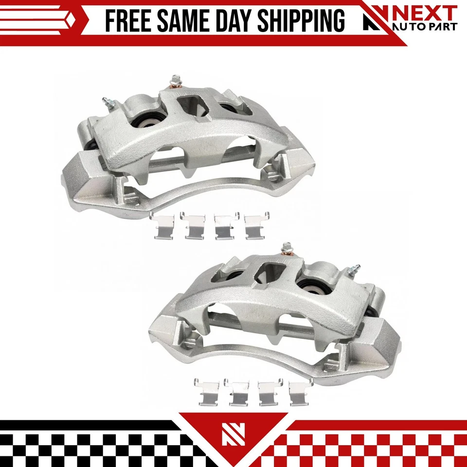 Novo conjunto de pinça de freio traseira se encaixa esquerda e direita para 12-19 Nissan NV 1500 2500 3500 - Imagem 1 de 4