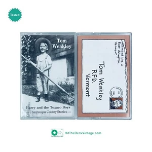 2 Tom Weakley Cassette Tapes: Harry And The Texaco Boys, RFD Vermont - Picture 1 of 5