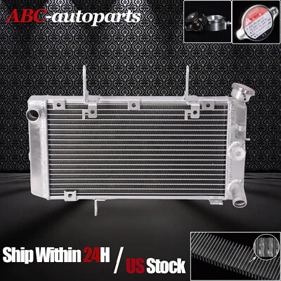 Fit For 2002-2012 SUZUKI V-Strom 1000 Vstrom 1000 DL1000 Full Aluminum Radiator - Image 1 of 4