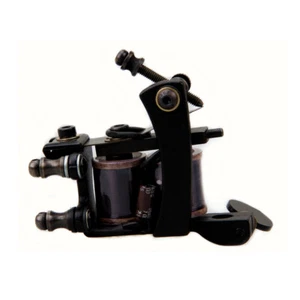 Coils Tattoo Machines 26mm 10 Wrap  Gun Handmade Iron Frame for Shader - Picture 1 of 6