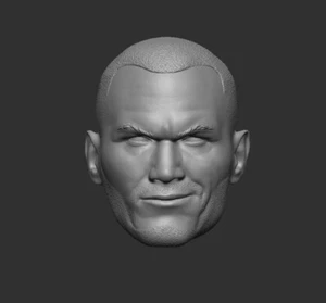 Randy Orton WWE 1:6 scale custom unpainted Head 12" Action Figure - Bild 1 von 1