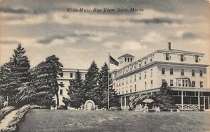 Villa Muir Bay View House Of The Good Shepherd Saco,ME Vtg 1957 Postcard - Foto 1 di 2