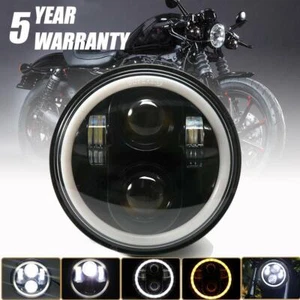 Faro LED PUNTO 5.75 5 3/4 para Kawasaki Vulcan VN 750 800 900 1500 1600 1700 - Imagen 1 de 12
