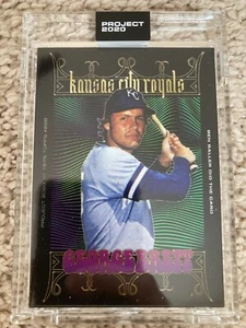 Topps Project 2020 271 George Brett Ben Baller Card W/Box & Bubble Mailer - Picture 1 of 2