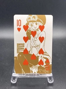 Koala Heart Ten One Piece Japan Limited Film Gold Playing Cards - Picture 1 of 7