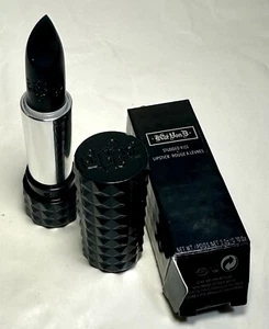 KVD Beauty KAT VON D Studded Kiss Lipstick in SLAYER Matte Black .10 Oz - Picture 1 of 8