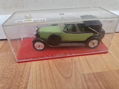 1/43 SOLIDO AGE D'OR - CLASSIC 1926 HISPANO SUIZA DECOUVRABLE VERDE AUTO DIECAST - Immagine 1 di 3