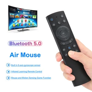 Wireless Bluetooth 5.0 Air Mouse Remote Control for Android Smart TV Box G20BTS - Picture 1 of 12
