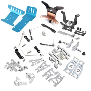 Kit de mejoras de conversión de aluminio para piezas de chasis de buggy de vacaciones Tamiya DT02 - Imagen 1 de 1