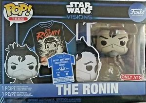 Star Wars Visions The Ronin Funko Pop con Camiseta Objetivo Exclusiva BNIP NUEVO Talla M - Imagen 1 de 1