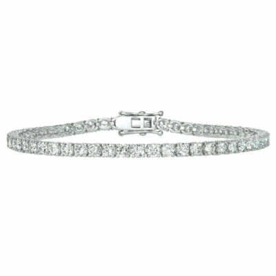 2.00 Carat Natural Diamond Tennis Bracelet G-H SI 14K White Gold 7'' 84 stones - Image 1 of 4