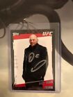Dana White Autograph Topps 167 Ufc President Silver Ink Card
