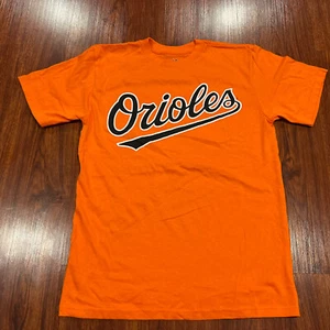 Majestic Youth Baltimora Orioles Maglietta Arancione Grande L Baseball MLB Ragazzi - Foto 1 di 5