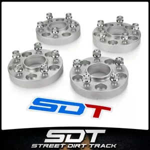 Fits 08-16 Chevrolet Camaro Malibu Equinox 0.79" Hubcentric Lip Wheel Spacers - Picture 1 of 12
