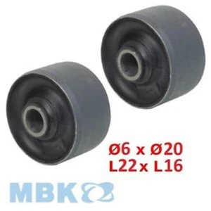2 x SILENTBLOC SILENT BLOC MOBYLETTE MBK 51 MOTOBECANE 88 BAS MOTEUR FLEXIBLOC - Imagen 1 de 1