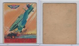 R137 Goudey, Sky Birds, 1941, #5 German Hamburger Ha-137
