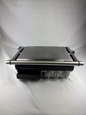 Breville 800GRXL Die Cast Series Indoor Outdoor Grill Press Tested W/ Drip Tray - Image 1 of 4