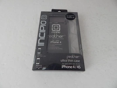 Incipio Feather High Quality Lightweight Case For iPhone 4S iPhone 4 Clear New - Image 1 of 4