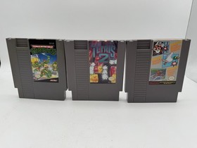 NES Game Lot TMNT Tetris 2 Mario Duck Hunt Track Meet Nintendo Tested