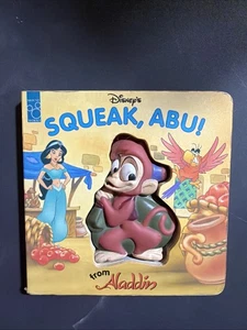 Squeeze Me Books.: Squeak Abu! (1994, Hardcover) Disney Aladdin Kidsr - Picture 1 of 11