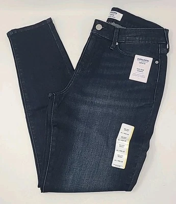 DENIZEN from Levi's Women's Mid-Rise Skinny Jeans Blue Empire 6 Short W28 L28 - Image 1 of 4