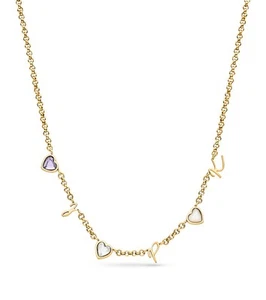 Brandneu - Abbott Lyon Custom A G Amethyst Gold Halskette 16-18 Zoll UVP 89 £ - Bild 1 von 16