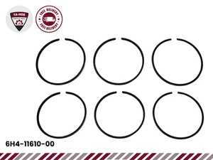Juego de anillos de pistón 6H4-11610-00 para fueraborda Yamaha 40 50 HP STD X6 PIEZAS - Imagen 1 de 8