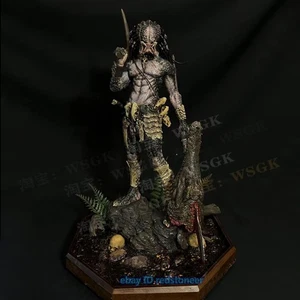 Hunte Predator Crocodile Hunt Statue Kits 1/6 Figure Model Unassemble Unpainted - Picture 1 of 10